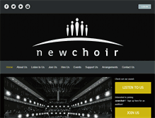 Tablet Screenshot of newchoir.ca